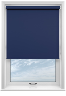 Palermo (Blackout), Midnight - Twist&Fit Roller Blind